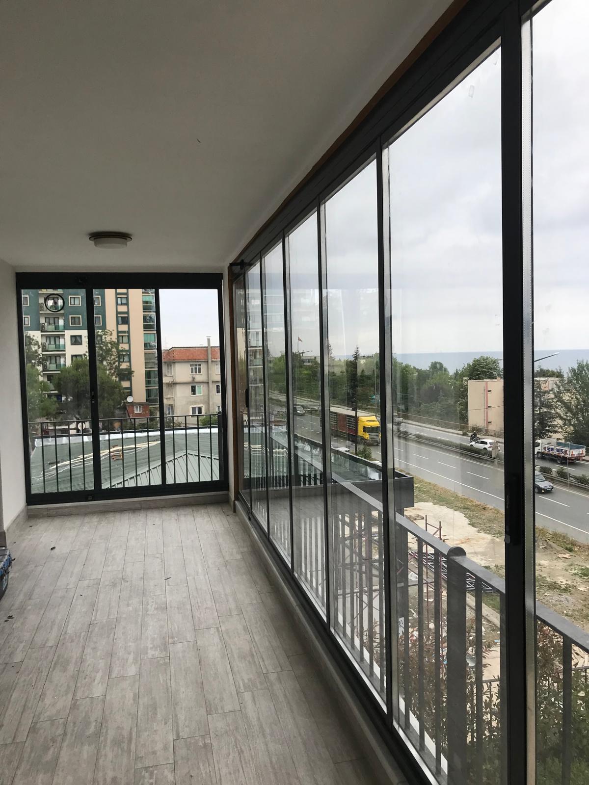 Cam balkon referans projesi Trabzon